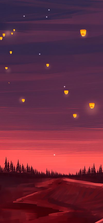 Fond d'écran The Quiet Is Nice 4k sur iPhone