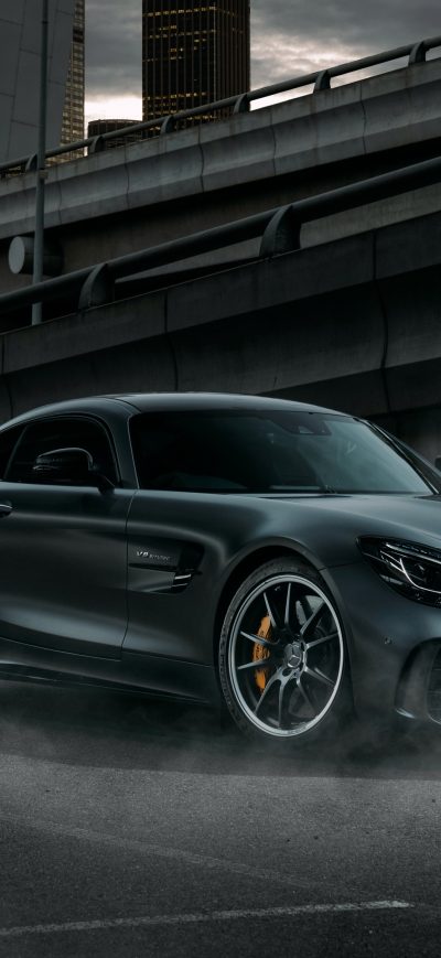 Fond d'écran 2018 Mercedes Benz GT R AMG sur iPhone