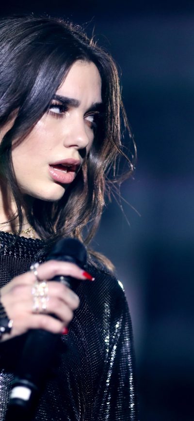Fond d'écran iPhone Dua Lipa Live 5k