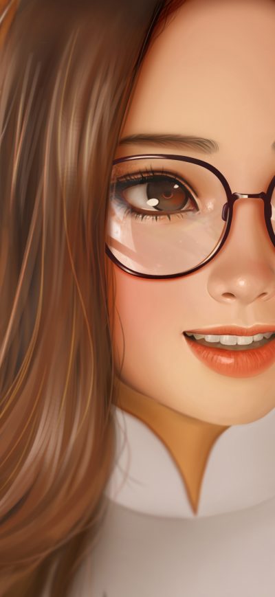 Fond d'écran iPhone Cute Girl Artwork