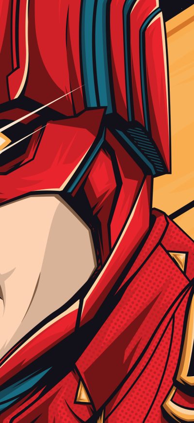 Fond d'écran iPhone Captain Marvel New Poster Art