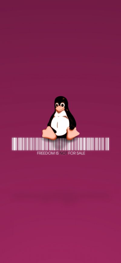 Fond d'écran iPhone Linux Penguin