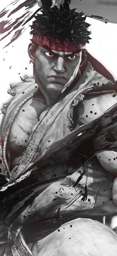 Fond d'écran iPhone Street Fighter V Warrior