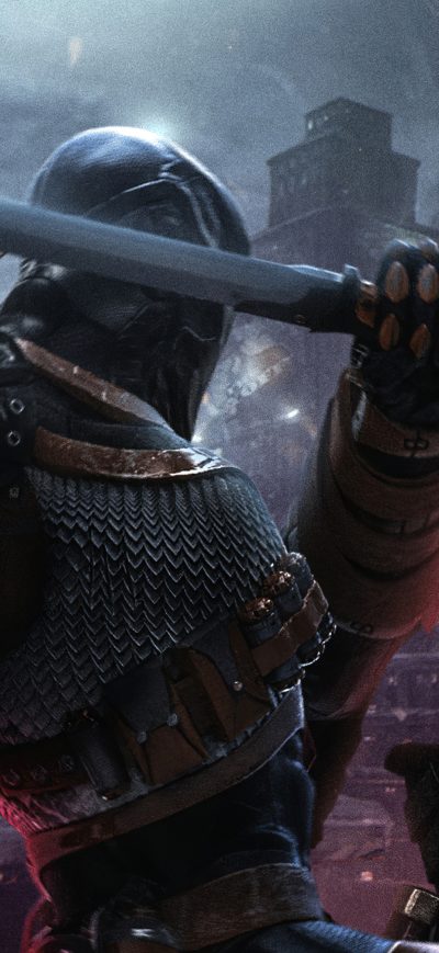 Fond d'écran iPhone Deathstroke Vs Deadshot 4k