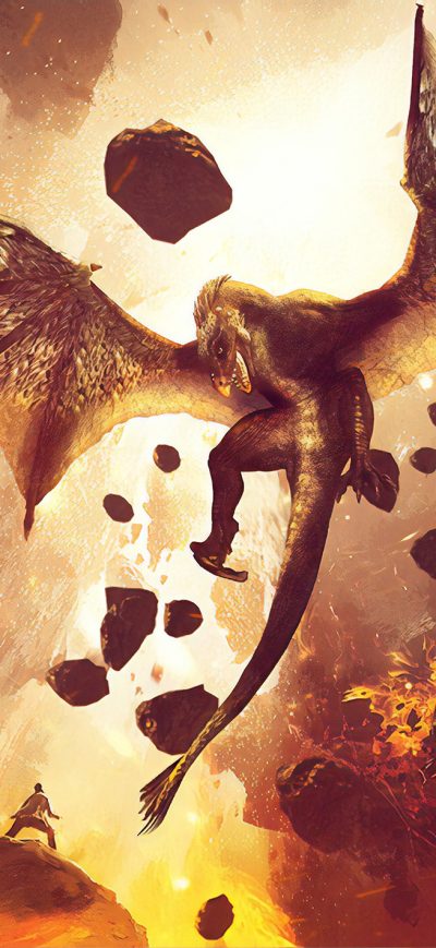 Fond d'écran iPhone Wrath Of The Dragon