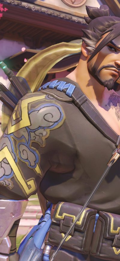 Fond d'écran iPhone Overwatch Hanzo 4K