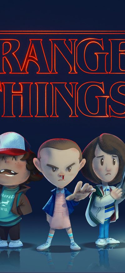 Fond d'écran iPhone Stranger Things Fan Art