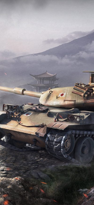 Fond d'écran iPhone World Of Tanks Japanese Tanks