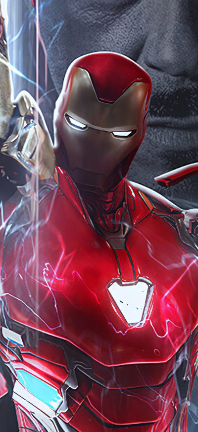 Fond d'écran iPhone Powerful Iron Man 4k