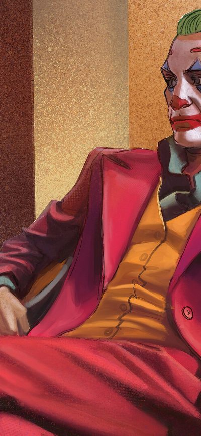 Fond d'écran Joker CigratteTime sur iPhone