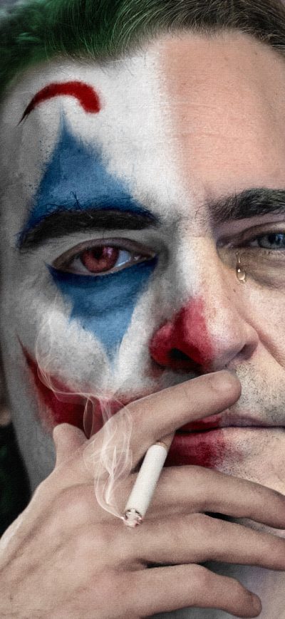 Fond d'écran iPhone Joker Two Face Artwork