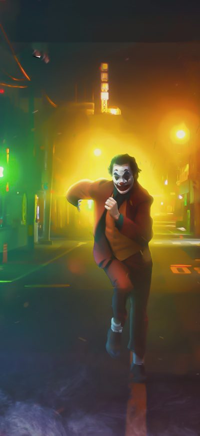 Fond d'écran Joker On The Run sur iPhone
