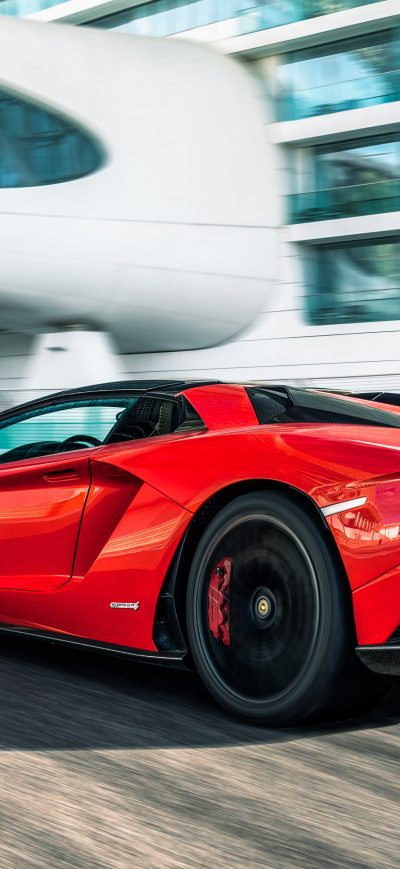 Fond d'écran iPhone 2019 Lamborghini Aventador S Roadster 5k