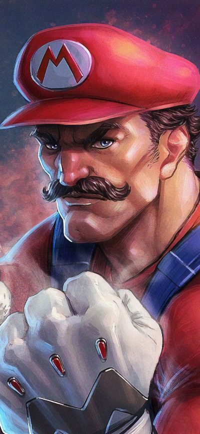 Fond d'écran iPhone Mario Art