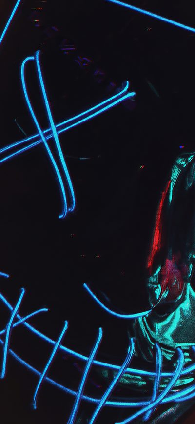 Fond d'écran iPhone Face Mask Closeup 4k