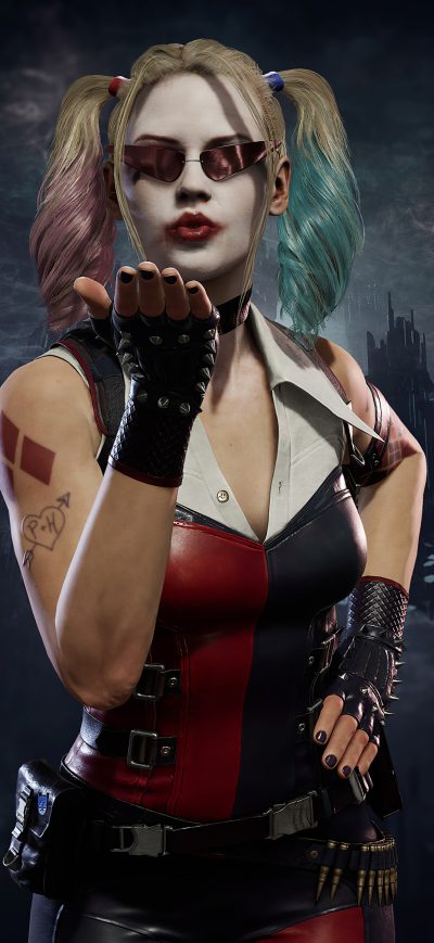 Fond d'écran iPhone Harley Quinn Mortal Kombat 11