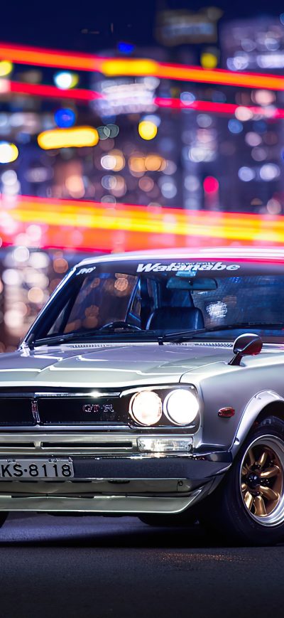 Fond d'écran iPhone Nissan Skyline 2000 GT 4k
