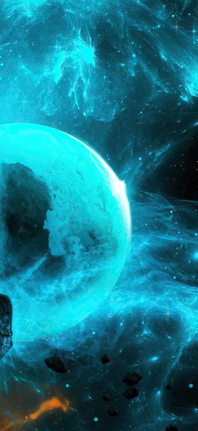 Fond d'écran iPhone Planets Cosmos 4k