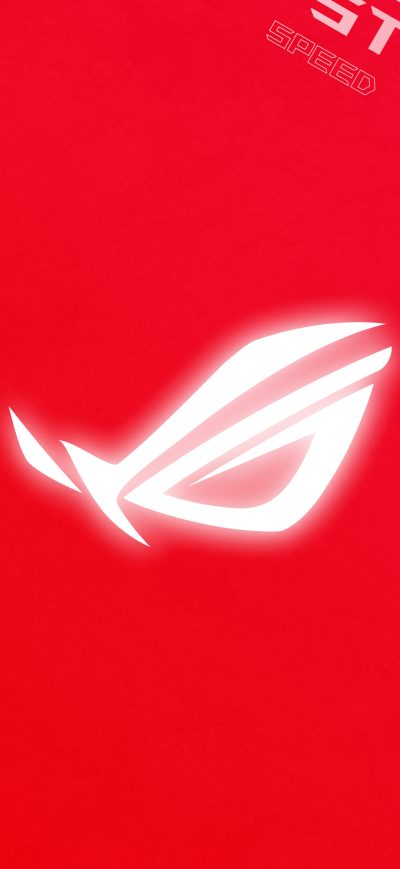 Fond d'écran iPhone Rog Logo Red Background 4k