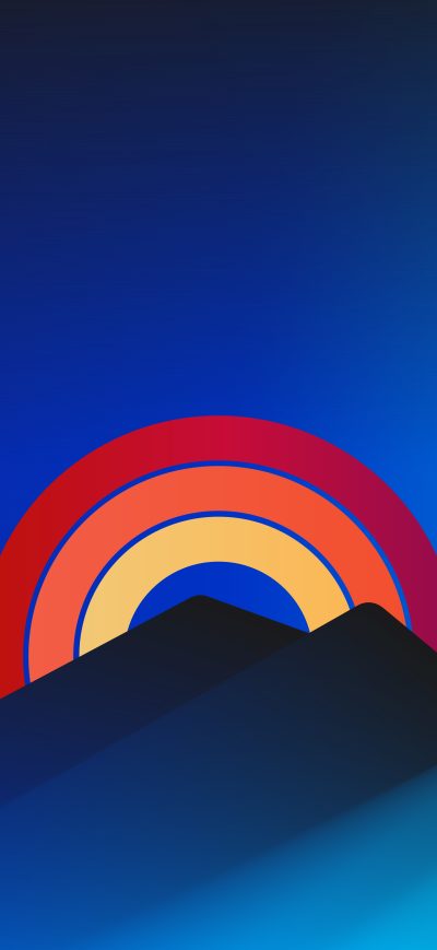 Fond d'écran iPhone Mountain Fantastic Abstract 8k