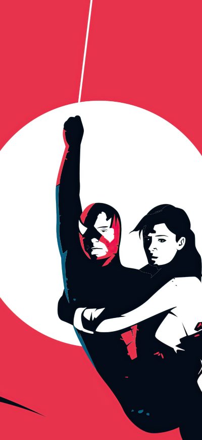 Fond d'écran iPhone Spiderman And Mary Jane Swing