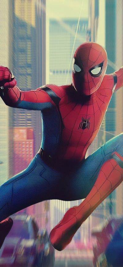 Fond d'écran iPhone 2019 Spiderman 4k Art