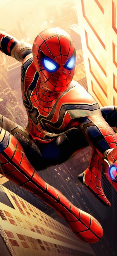 Fond d'écran iPhone 4k Spiderman Newart