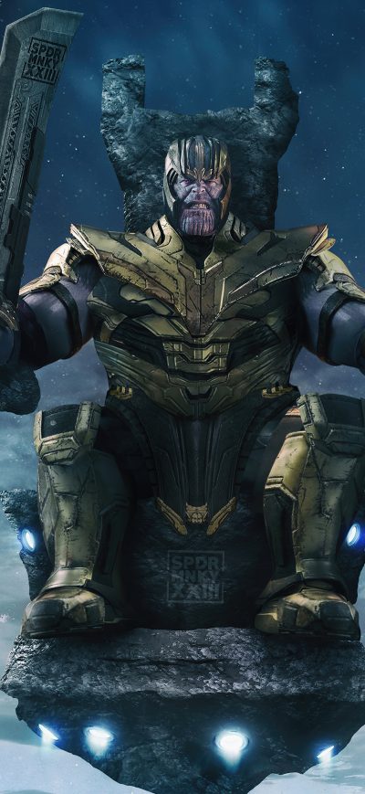 Fond d'écran iPhone The Mad Titan 4k