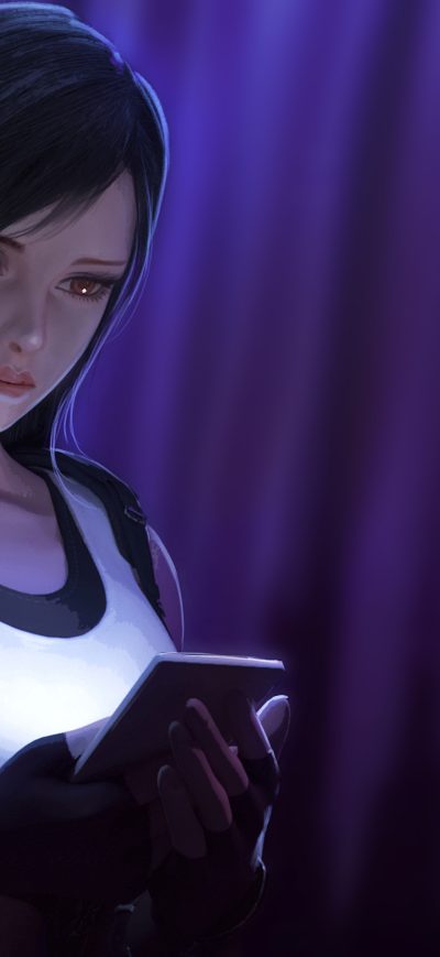 Fond d'écran iPhone Tifa Lockhart From Final Fantasy 4k