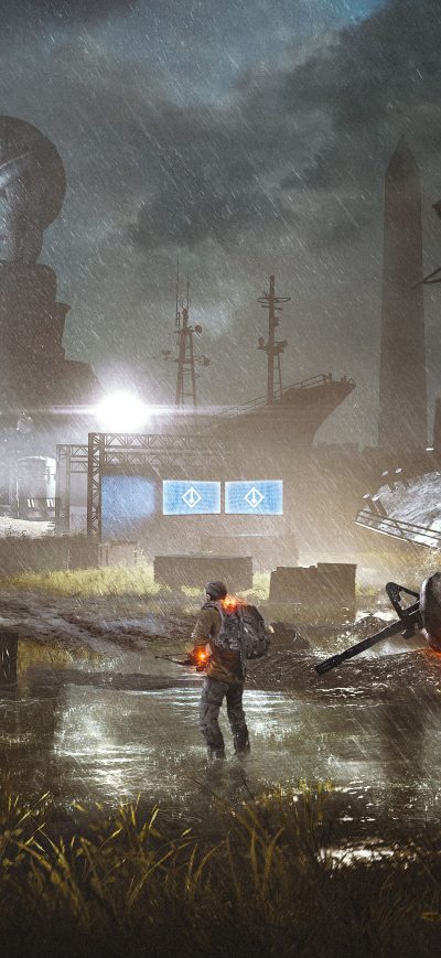 Fond d'écran iPhone Tom Clancys The Division 2 Invasion 8k