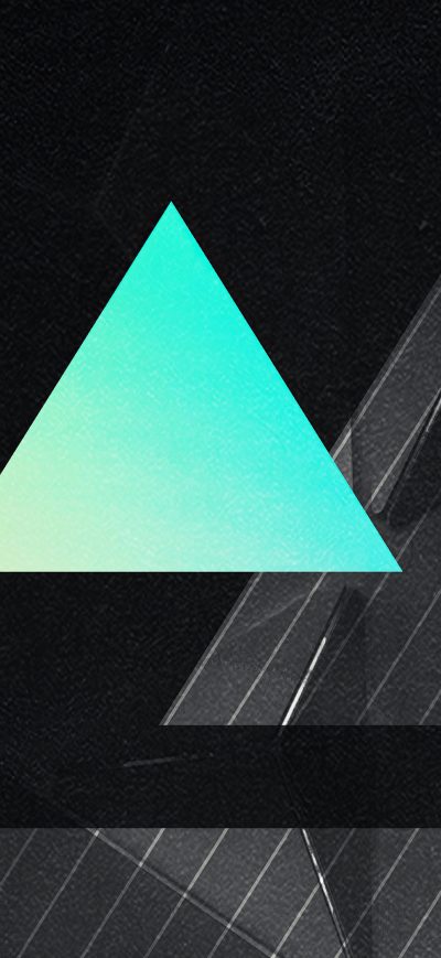 Fond d'écran iPhone Triangles World 4k