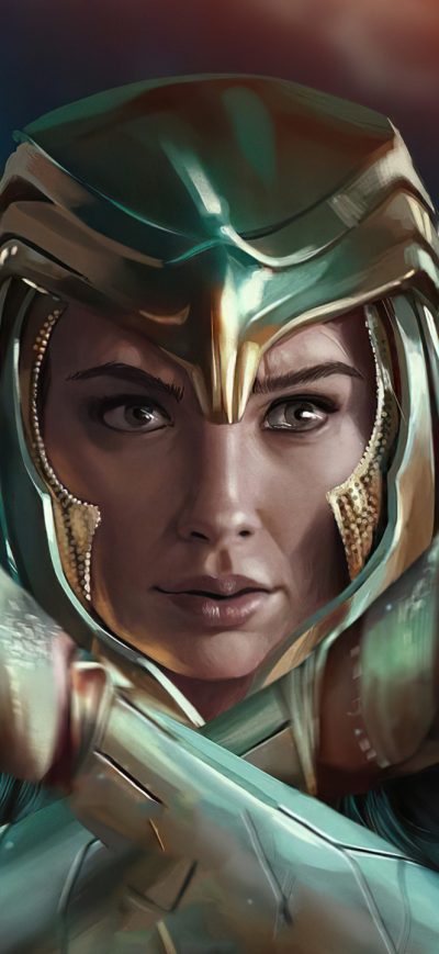 Fond d'écran iPhone Artwork Wonder Woman1984