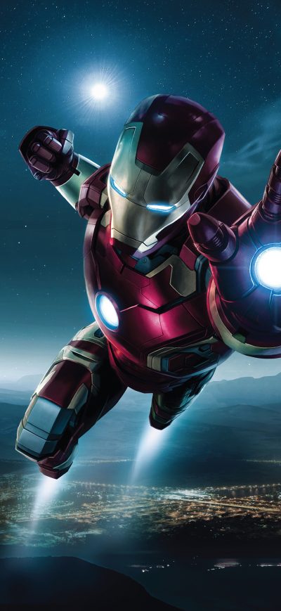 Fond d'écran iPhone Spectacular Iron Man 4K