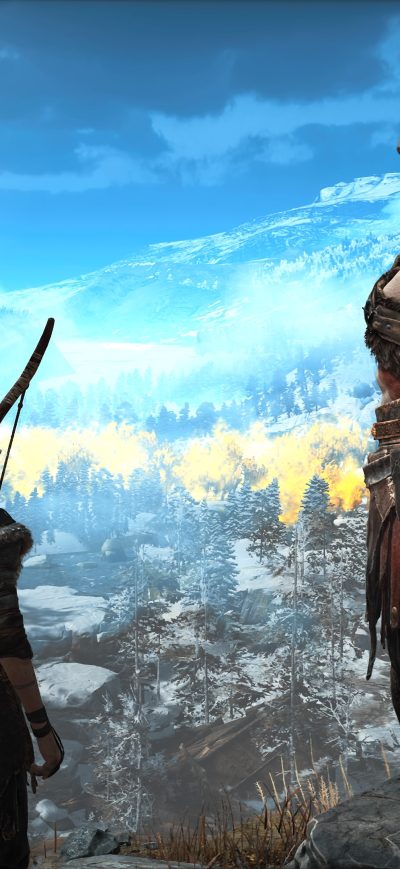 Fond d'écran iPhone 4k God Of War 4