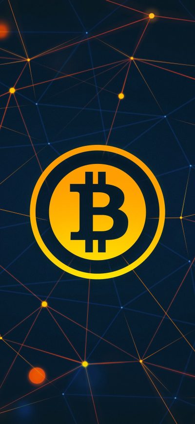 Fond d'écran iPhone Bitcoin Network 4k