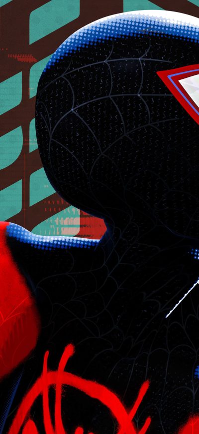 Fond d'écran iPhone SpiderMan Into The Spider Verse Movie 2018 4k Poster