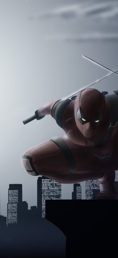 Fond d'écran iPhone Deadpool Night Stalker 4k