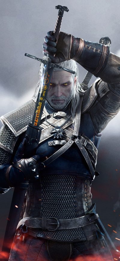 Fond d'écran iPhone The Witcher 3 Wild Hunt Sword Of Destiny
