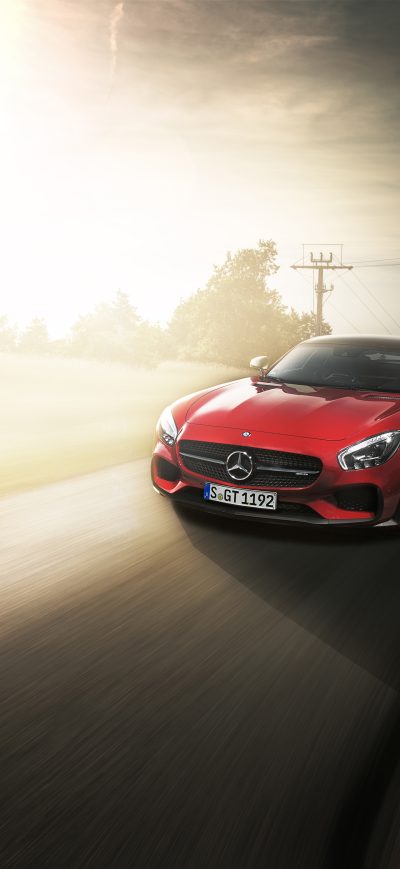 Fond d'écran iPhone Mercedes AMG GTS 5k