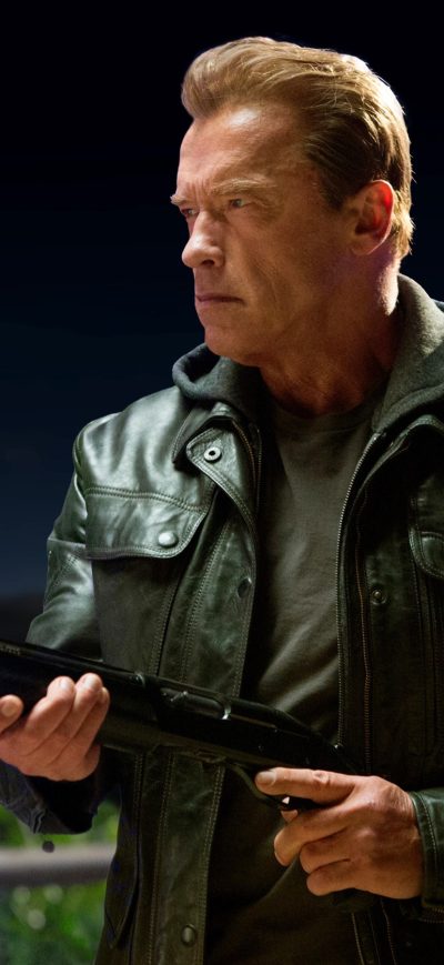 Fond d'écran iPhone Arnold Schwarzenegger Terminator Genisys