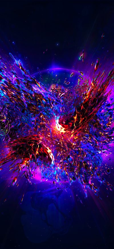 Fond d'écran iPhone Abstract Explosion