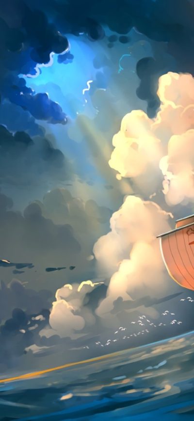 Fond d'écran iPhone One Piece Anime Artwork