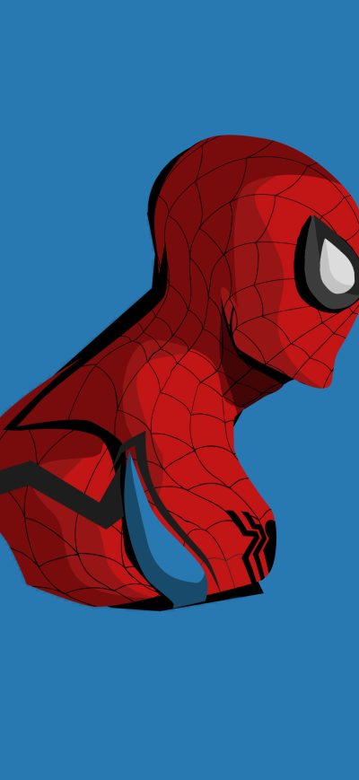 Fond d'écran iPhone Spiderman 4k Minimalism