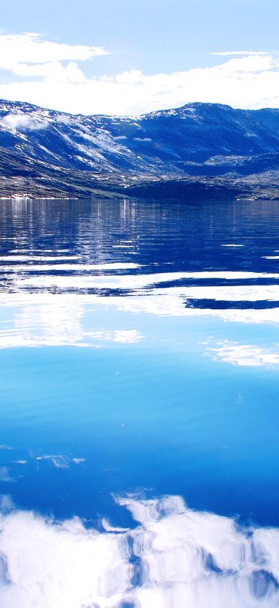 Fond d'écran Greenland Fjord sur iPhone