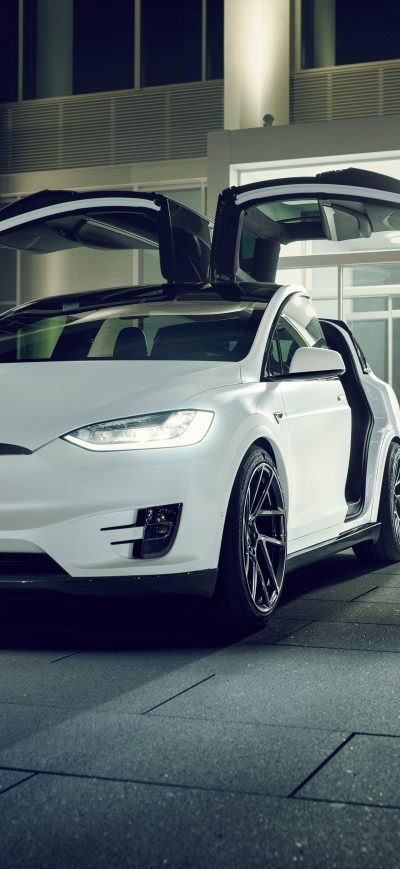 Fond d'écran iPhone Tesla Model X