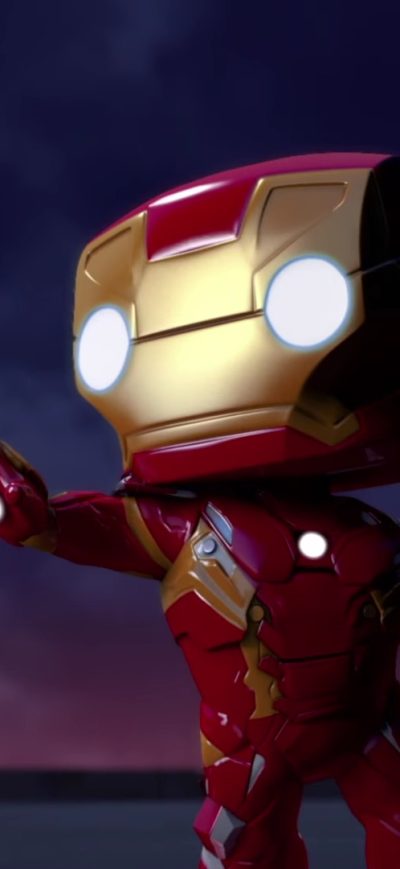 Fond d'écran iPhone Iron Man Spellbound Animated Movie