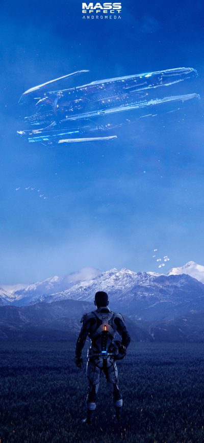 Fond d'écran iPhone Mass Effect Andromeda Game Artwork