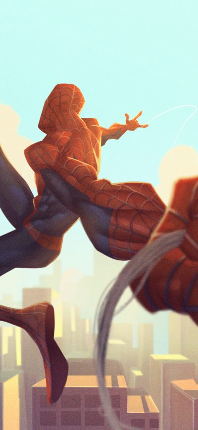 Fond d'écran iPhone Spiderman 4k New Artwork