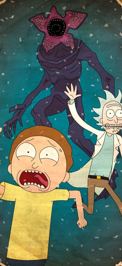 Fond d'écran iPhone Rick And Morty 4k