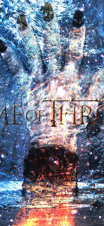 Fond d'écran Game Of Thrones Logo Art sur iPhone
